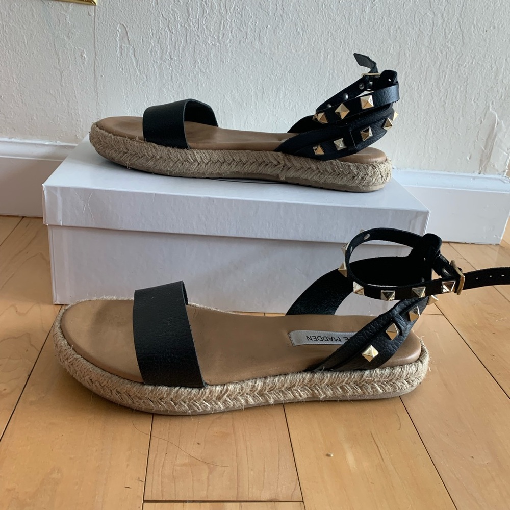 Black Sandals, Steve Madden